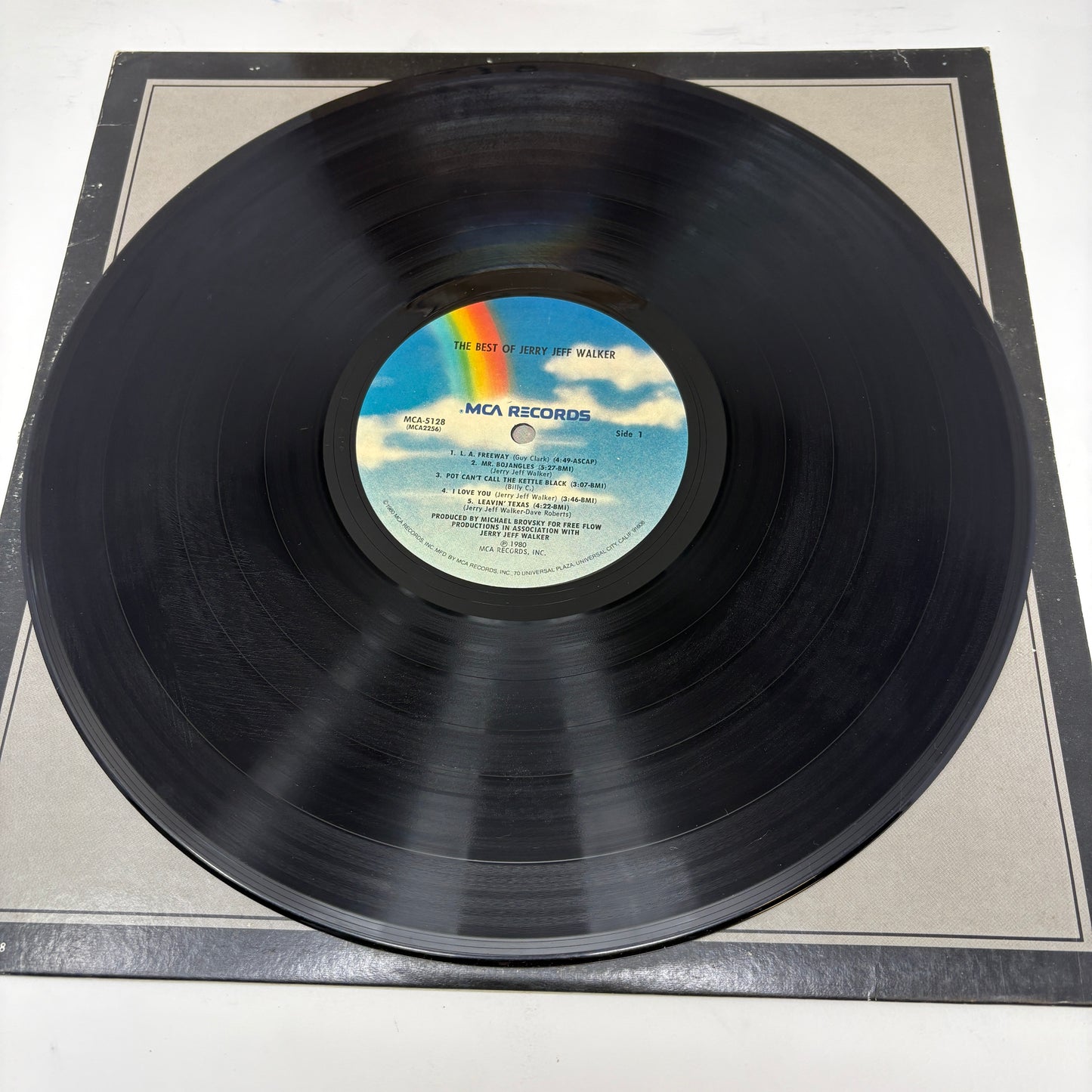 Jerry Jeff Walker : The Best Of Jerry Jeff Walker (LP,Compilation)