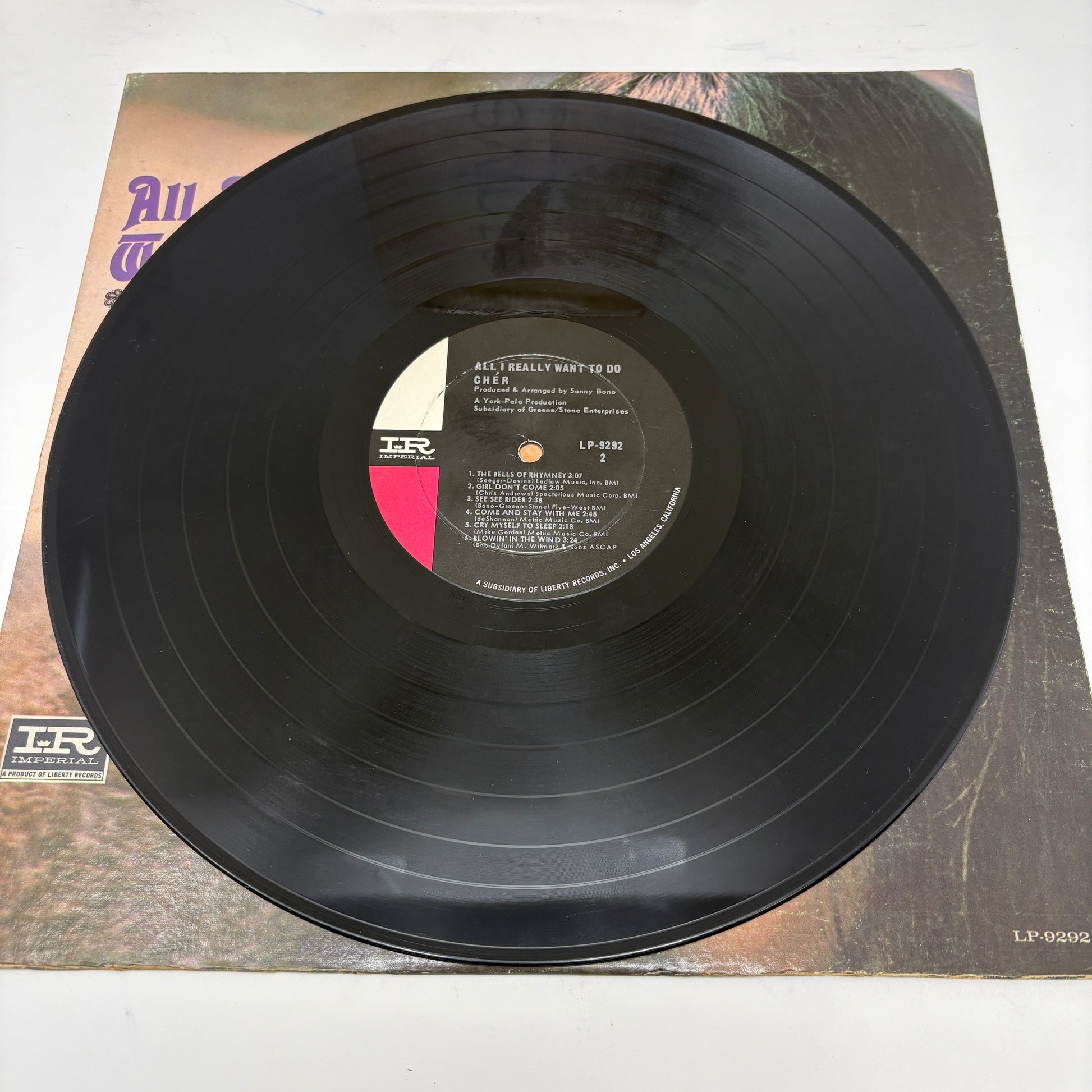 Cher : All I Really Want To Do (LP,Album,Mono)