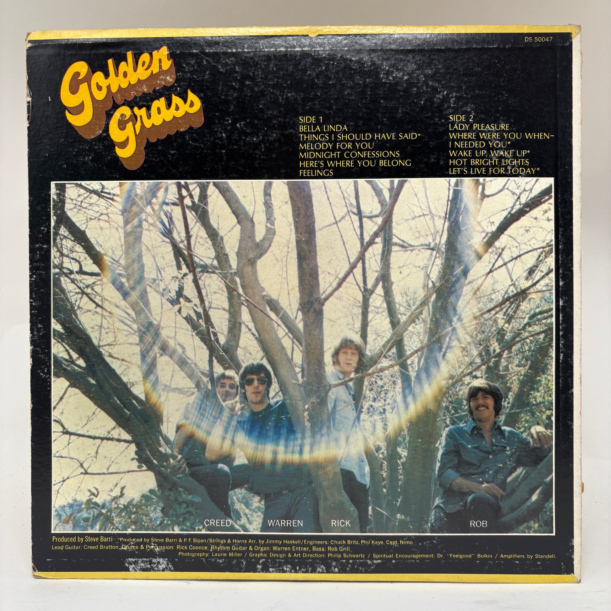 The Grass Roots : Golden Grass (Their Greatest Hits) (LP,Compilation,Stereo)