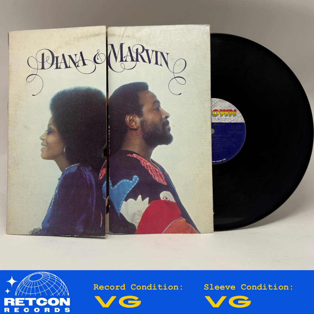 Diana Ross & Marvin Gaye : Diana & Marvin (LP,Album,Stereo)