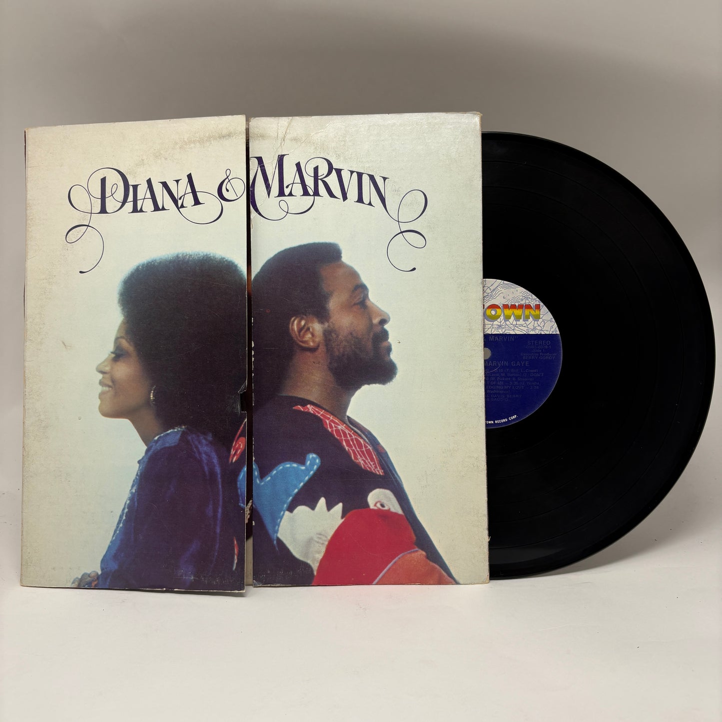 Diana Ross & Marvin Gaye : Diana & Marvin (LP,Album,Stereo)
