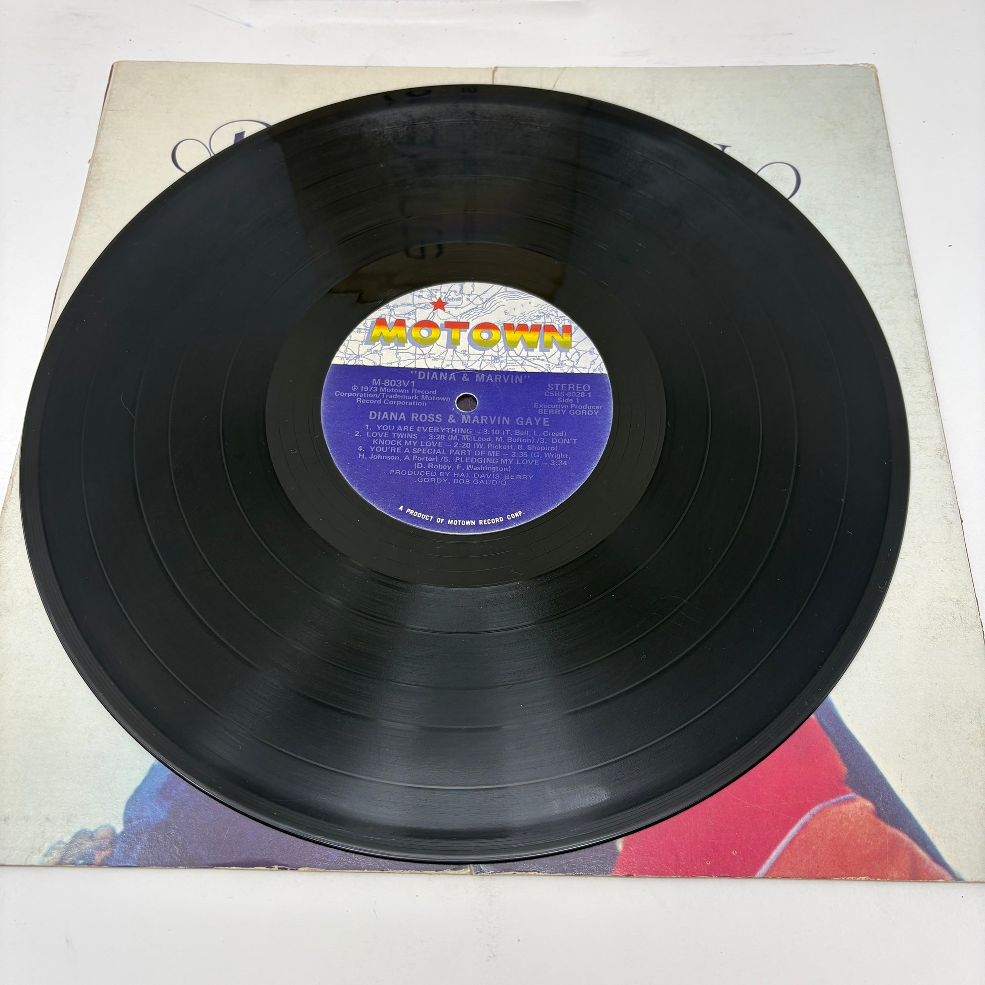 Diana Ross & Marvin Gaye : Diana & Marvin (LP,Album,Stereo)