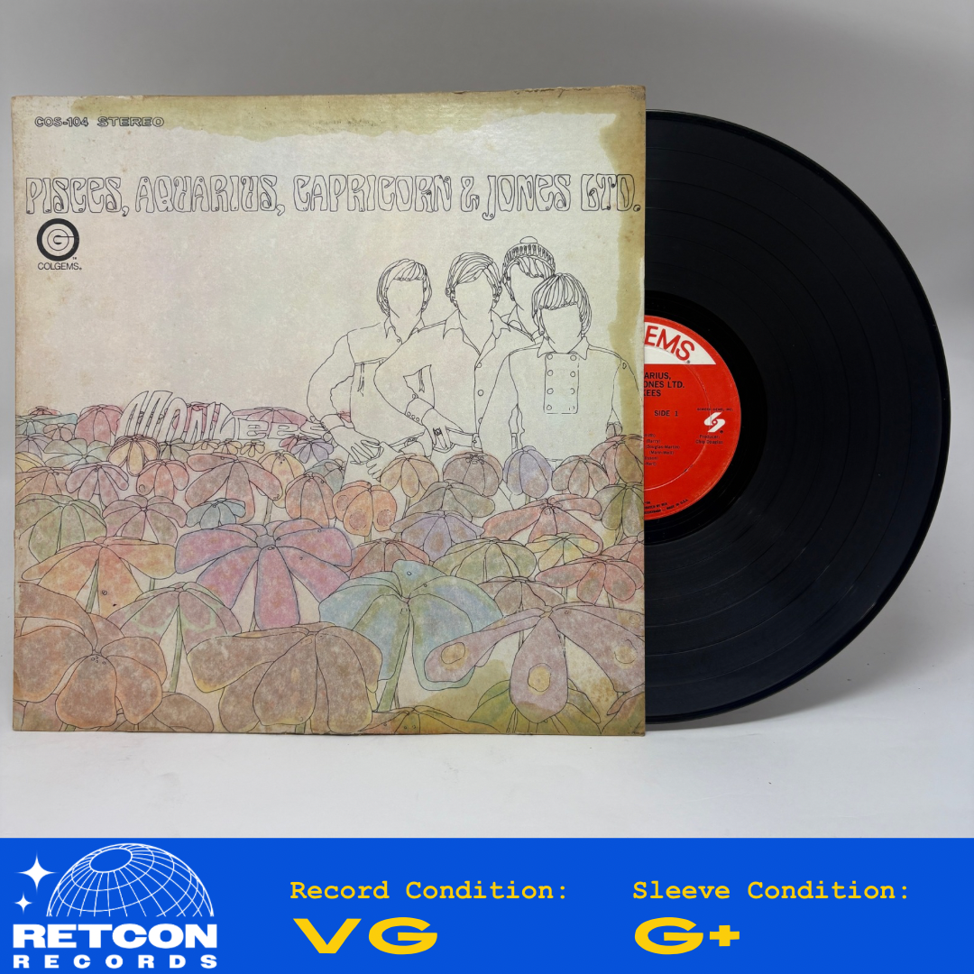 The Monkees : Pisces, Aquarius, Capricorn & Jones Ltd. (LP,Album,Stereo)