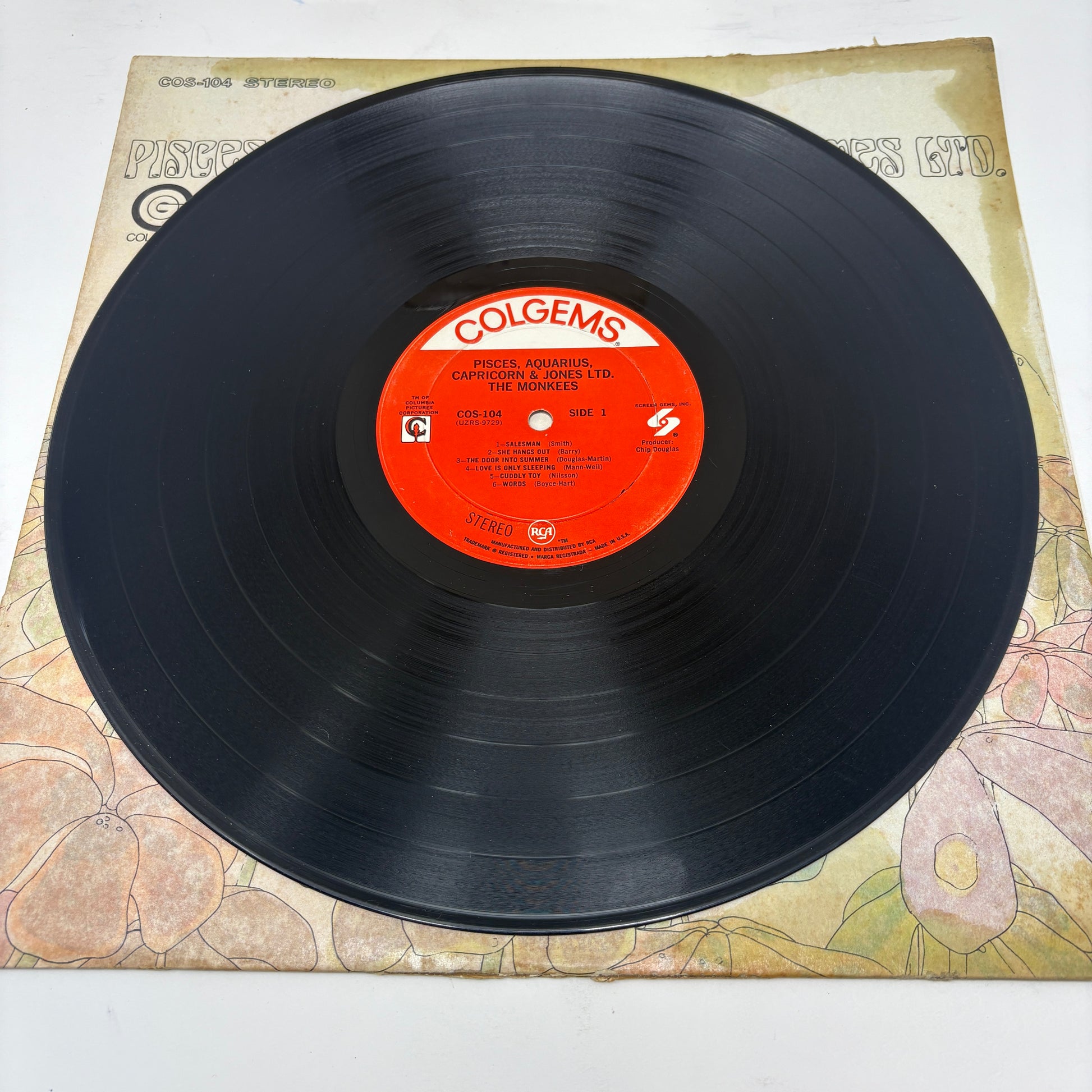 The Monkees : Pisces, Aquarius, Capricorn & Jones Ltd. (LP,Album,Stereo)