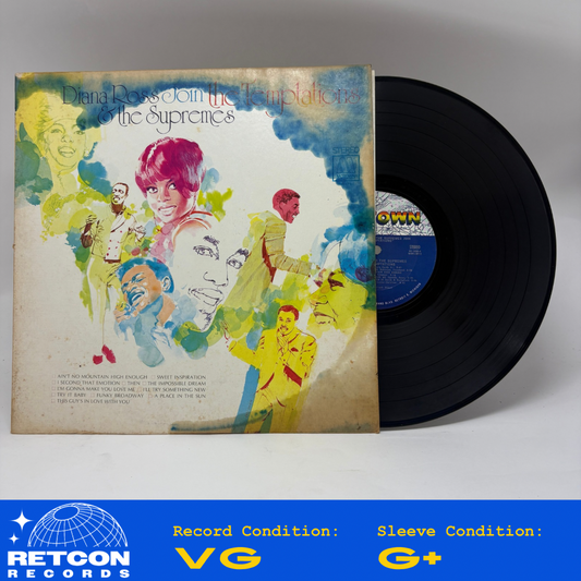 The Supremes Join The Temptations : Diana Ross & The Supremes Join The Temptations (LP,Album,Stereo)