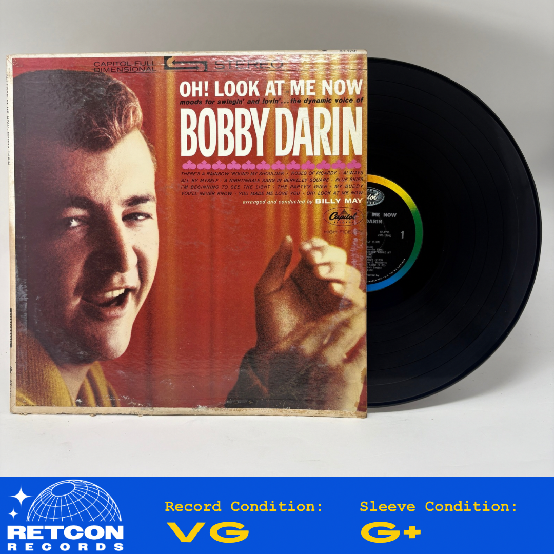 Bobby Darin : Oh! Look At Me Now (LP,Album,Stereo)