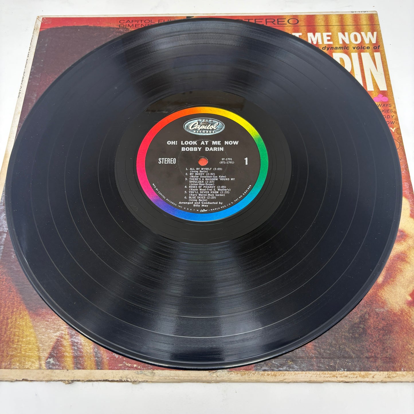 Bobby Darin : Oh! Look At Me Now (LP,Album,Stereo)