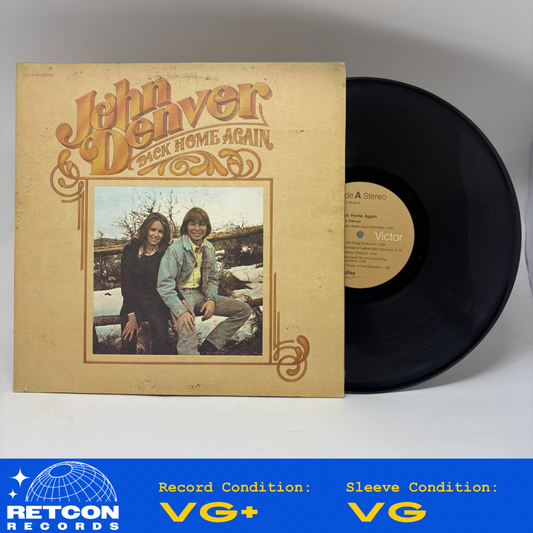 John Denver : Back Home Again (LP,Album)