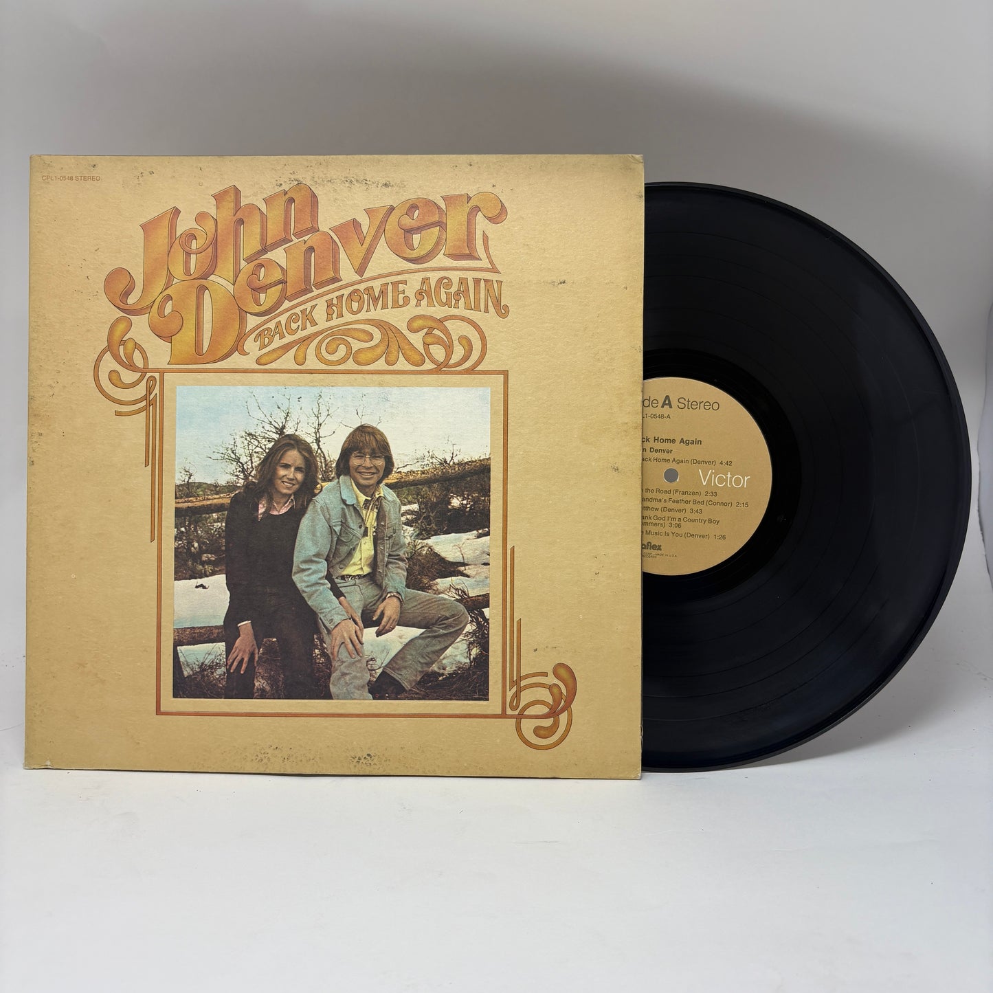 John Denver : Back Home Again (LP,Album)