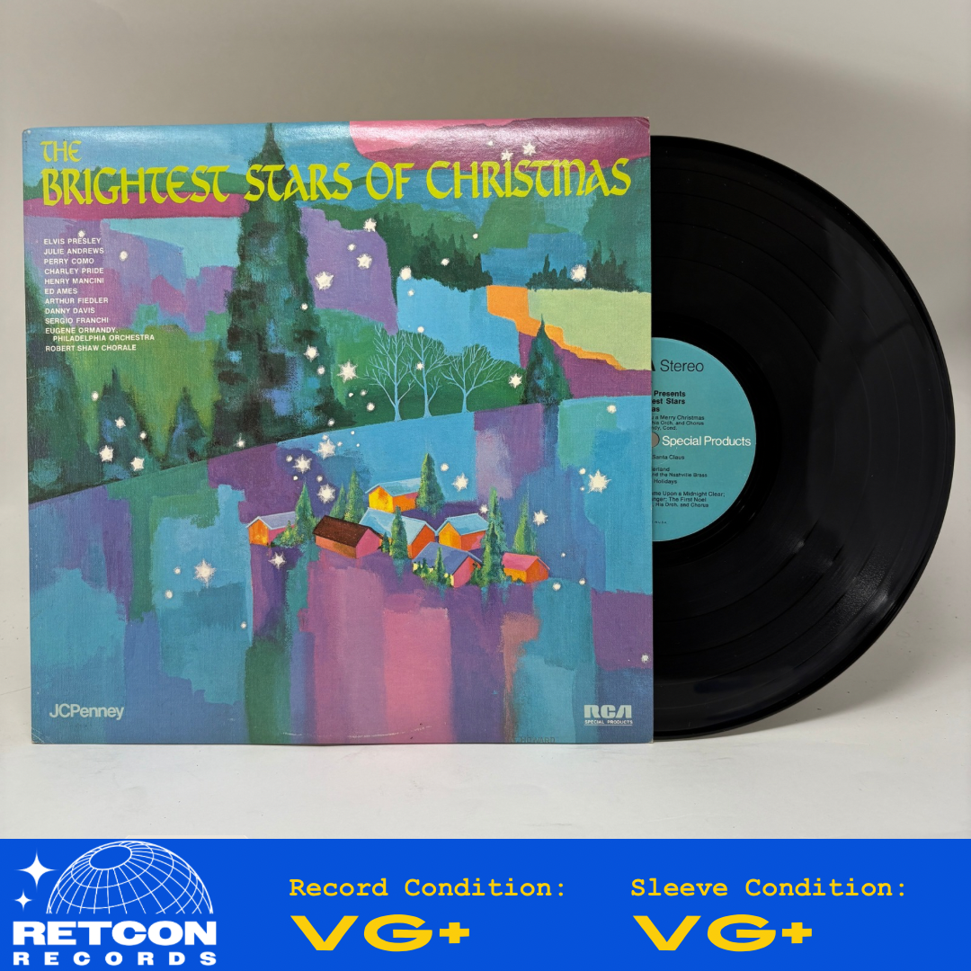 Various : The Brightest Stars Of Christmas (LP,Compilation)