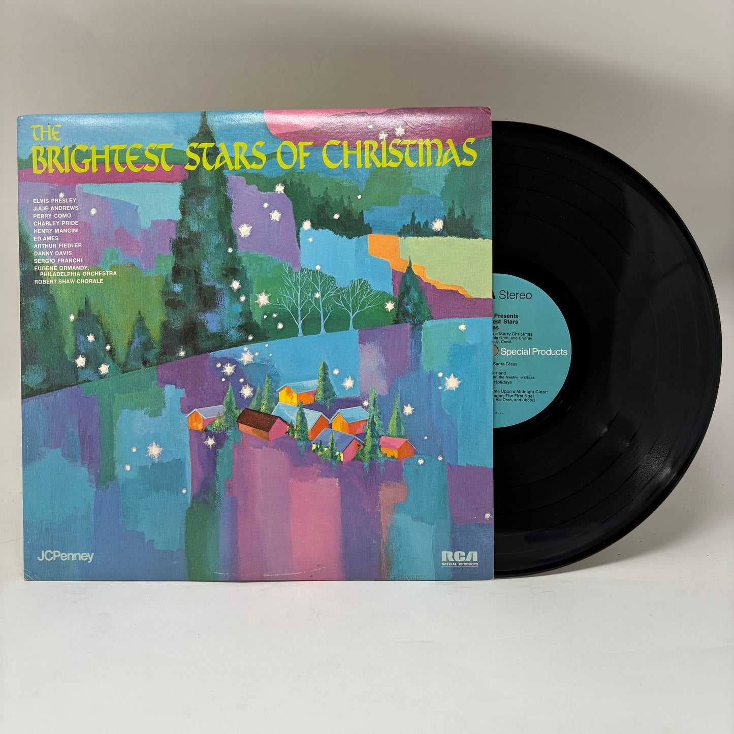 Various : The Brightest Stars Of Christmas (LP,Compilation)