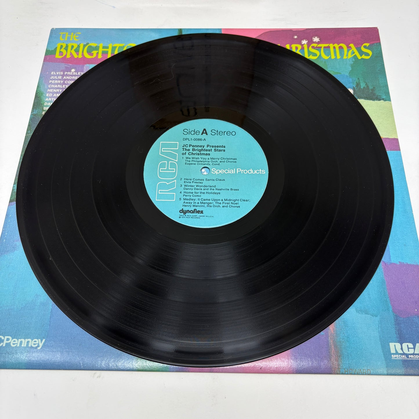 Various : The Brightest Stars Of Christmas (LP,Compilation)