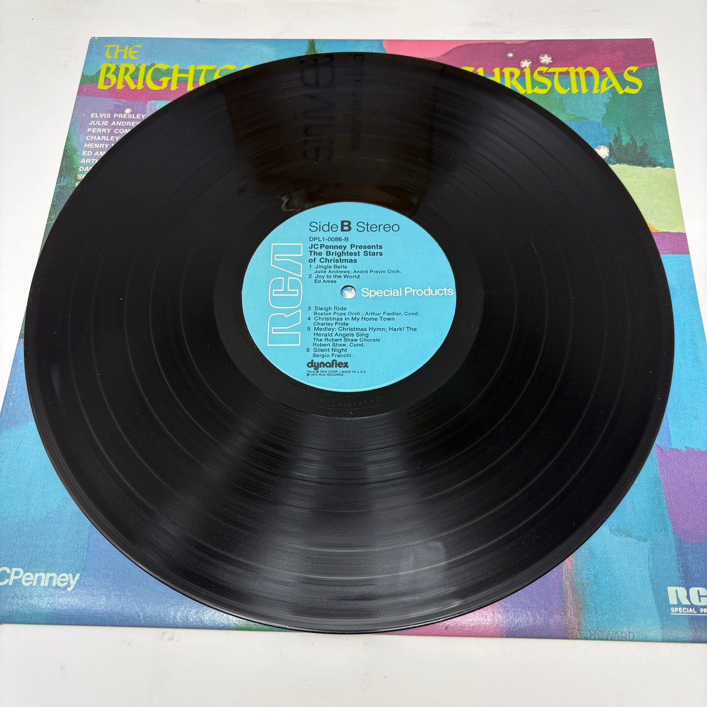 Various : The Brightest Stars Of Christmas (LP,Compilation)