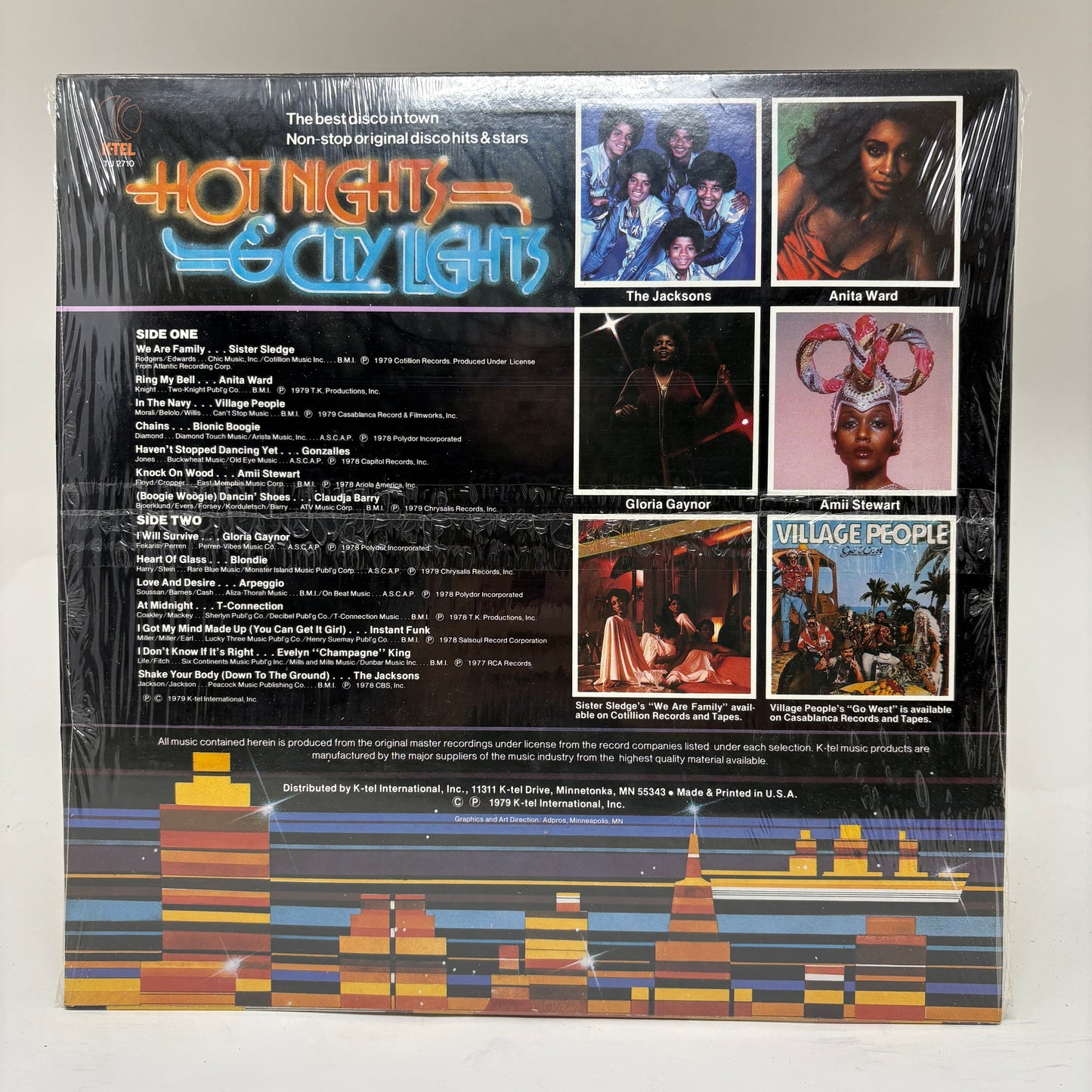 Various : Hot Nights & City Lights (LP,Compilation)