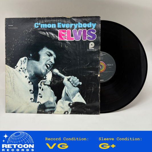 Elvis Presley : C'mon Everybody (LP,Compilation,Reissue,Mono)