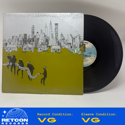 Joni Mitchell : The Hissing Of Summer Lawns (LP,Album)