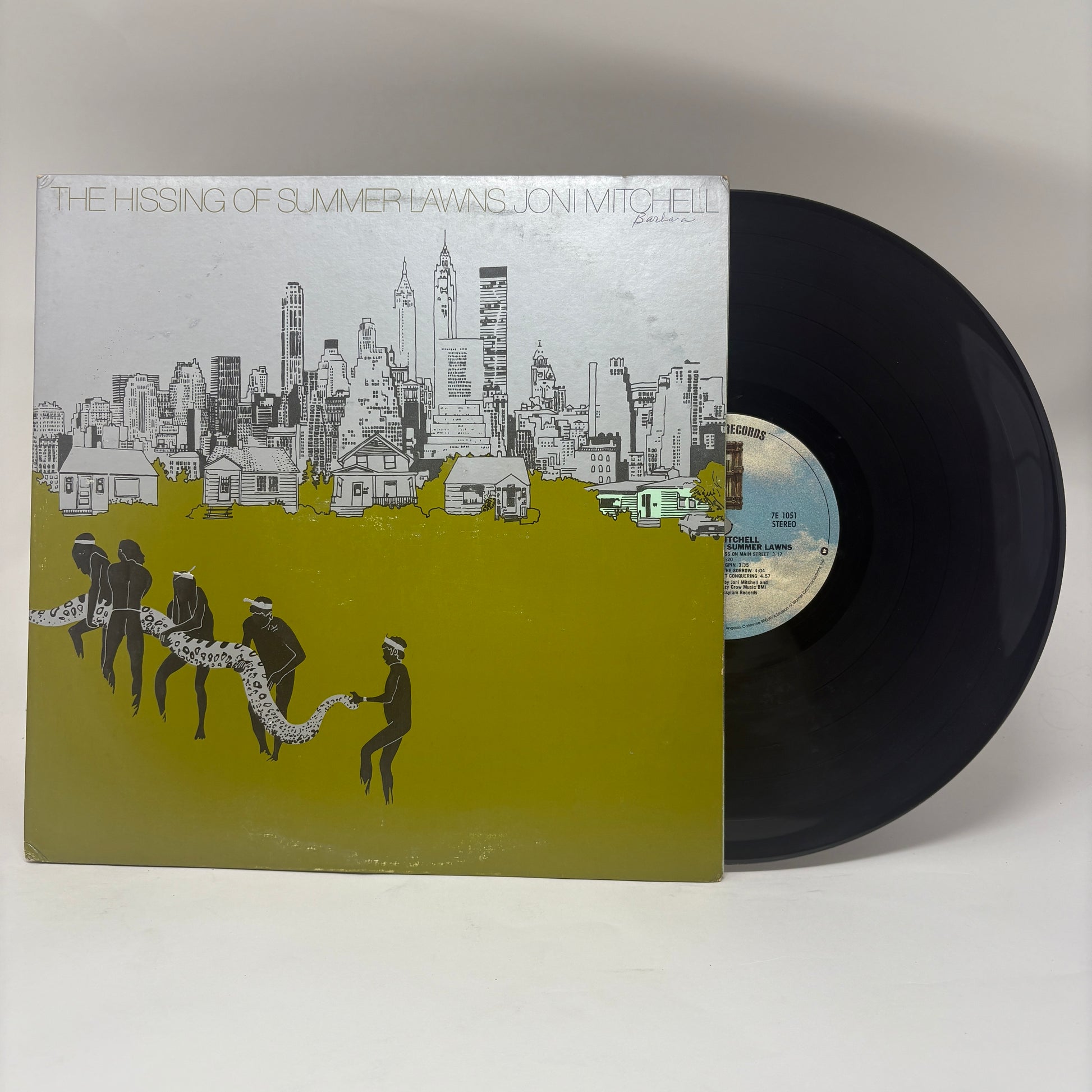 Joni Mitchell : The Hissing Of Summer Lawns (LP,Album)