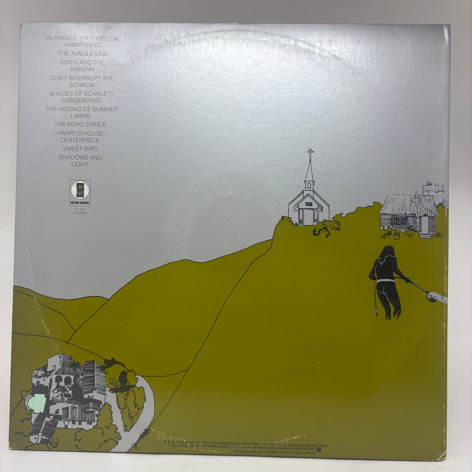 Joni Mitchell : The Hissing Of Summer Lawns (LP,Album)