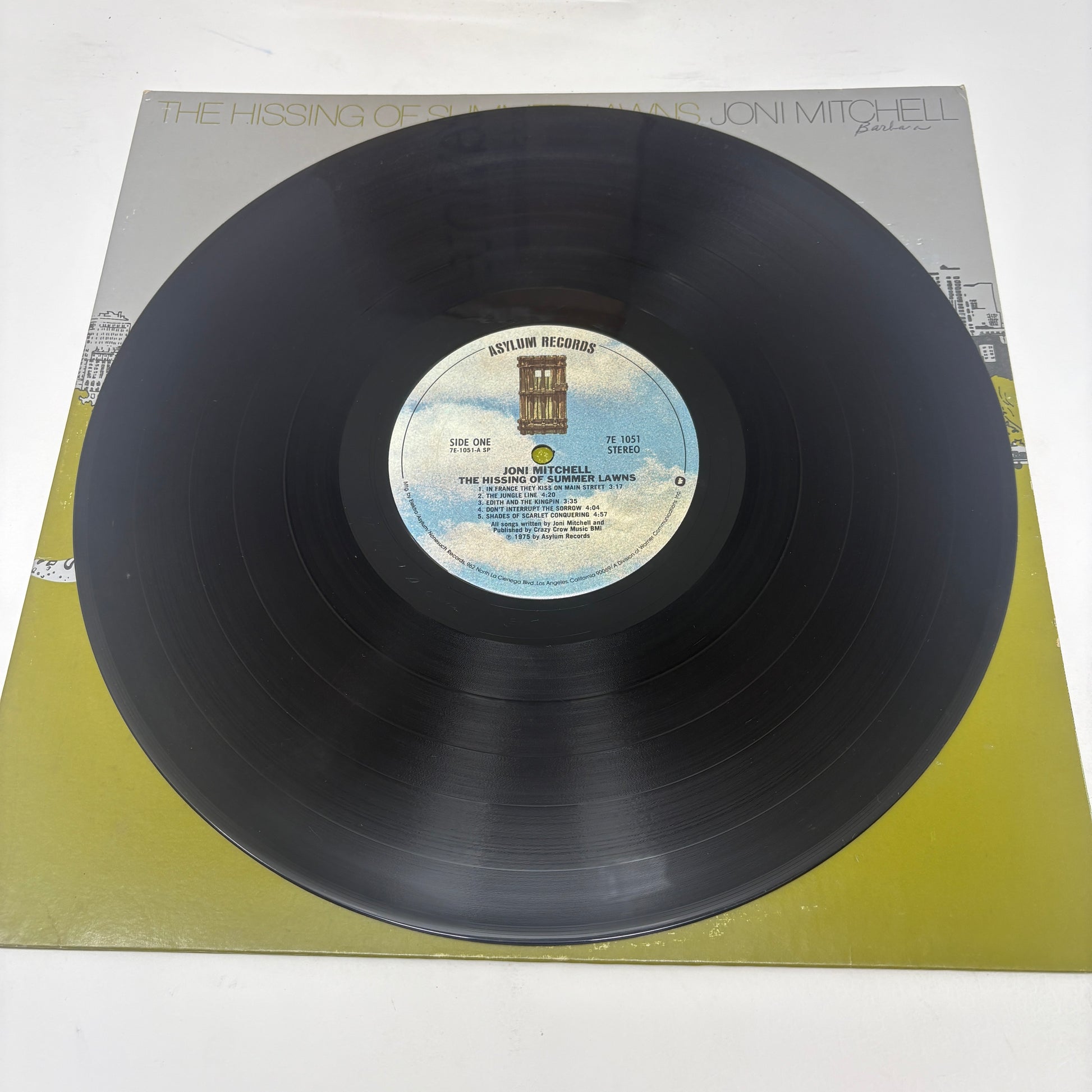 Joni Mitchell : The Hissing Of Summer Lawns (LP,Album)