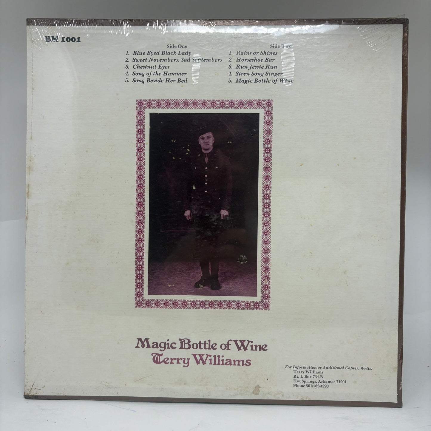 Terry Williams : Magic Bottle Of Wine (LP)