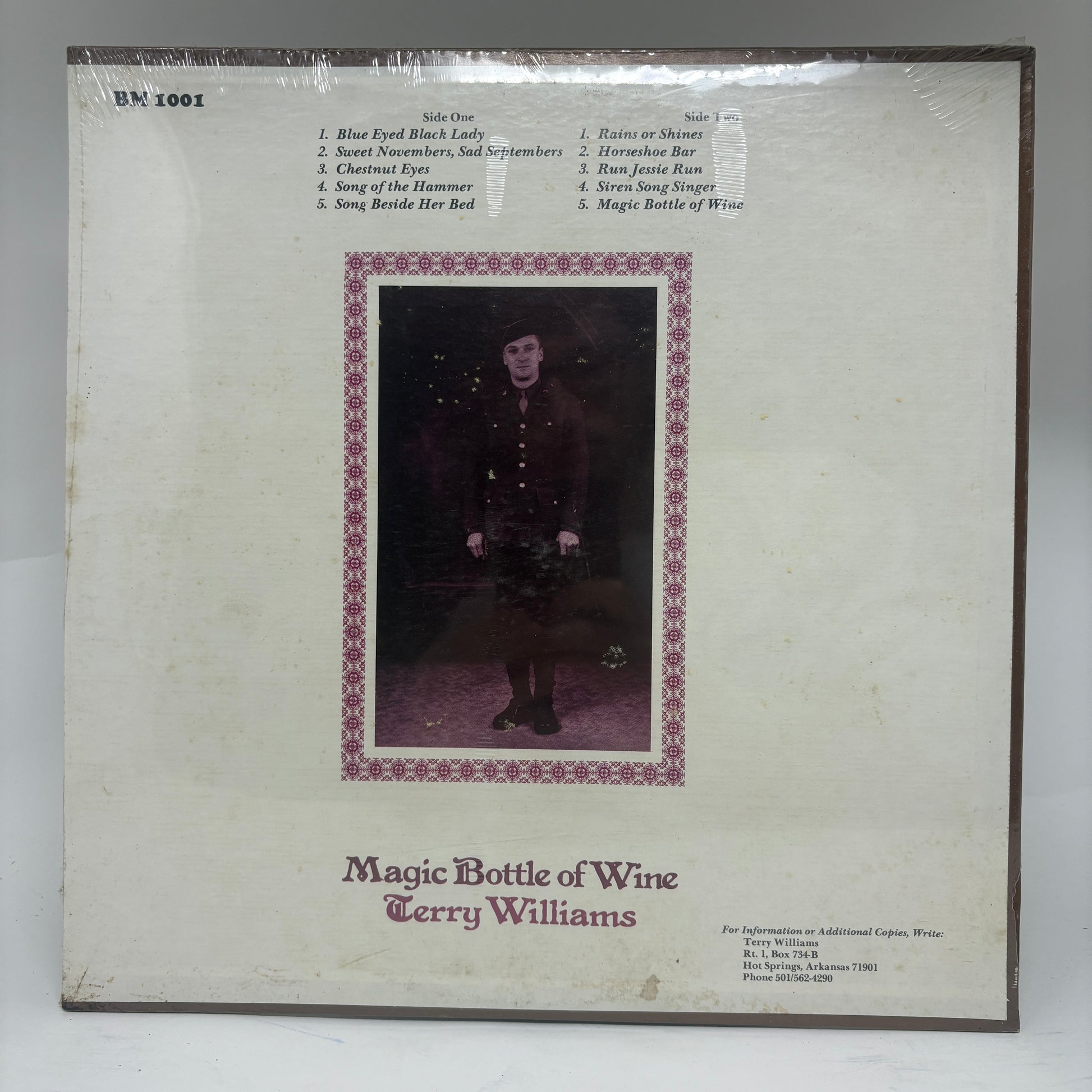 Terry Williams : Magic Bottle Of Wine (LP)