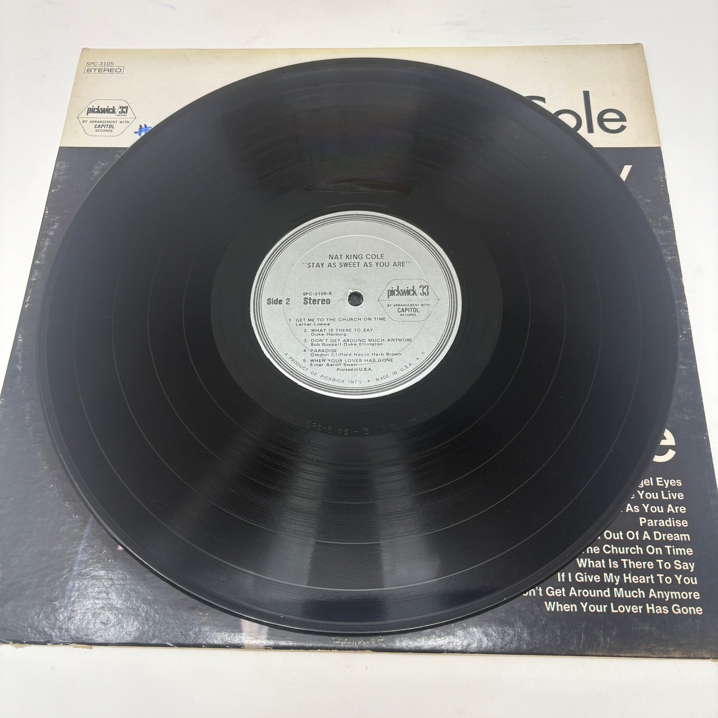 Nat King Cole : Stay As Sweet As You Are (LP,Album,Compilation,Reissue)