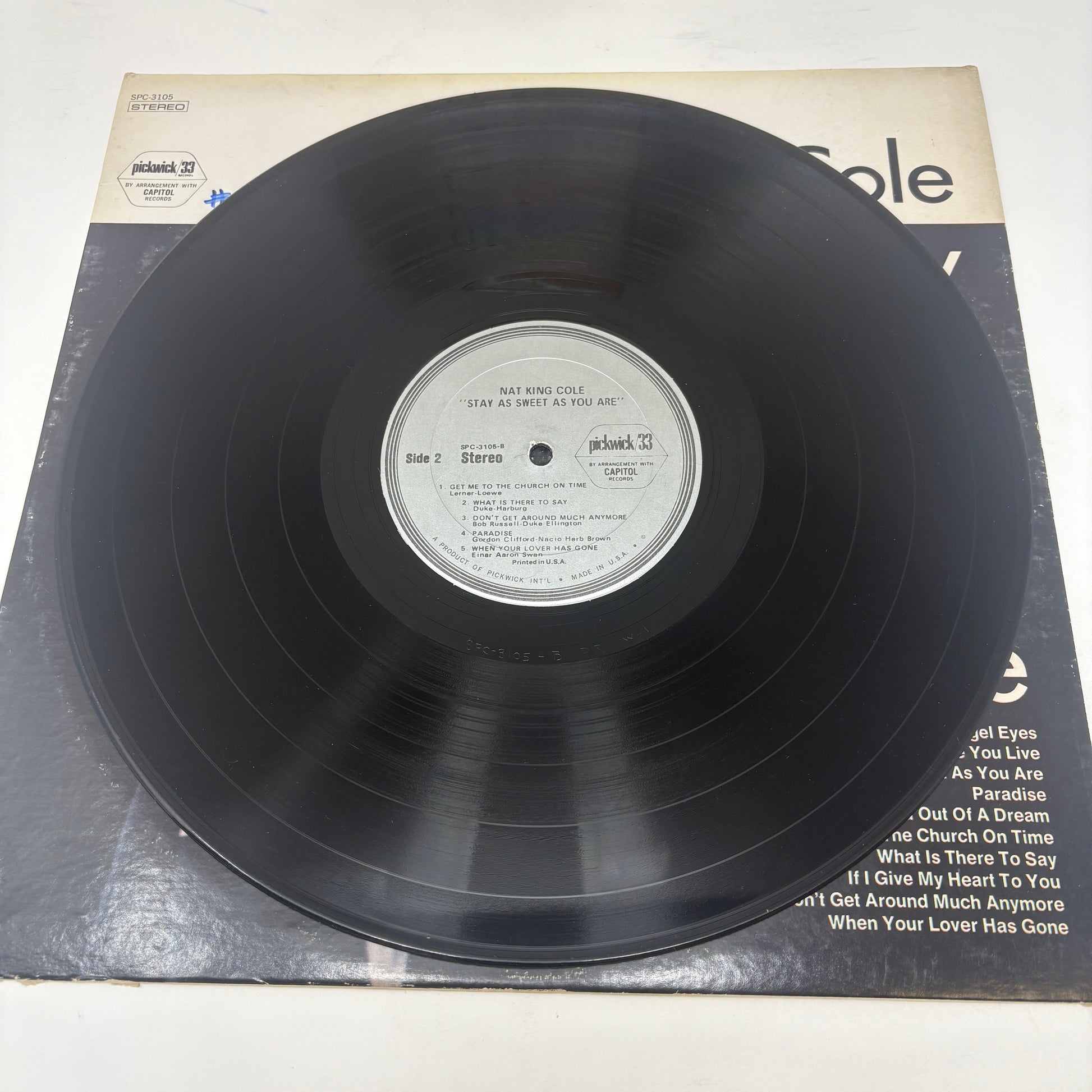 Nat King Cole : Stay As Sweet As You Are (LP,Album,Compilation,Reissue)