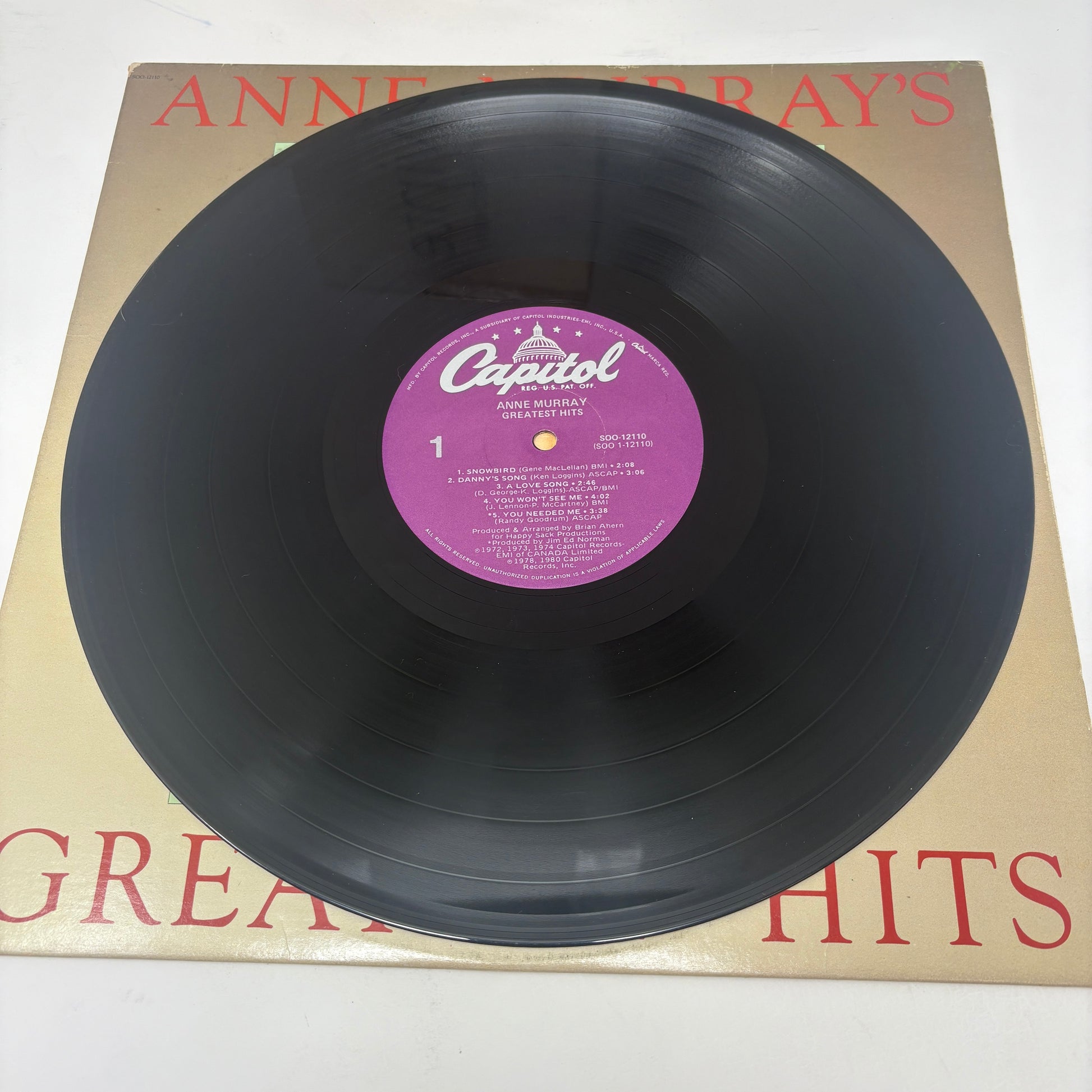 Anne Murray : Anne Murray's Greatest Hits (LP,Compilation,Stereo)