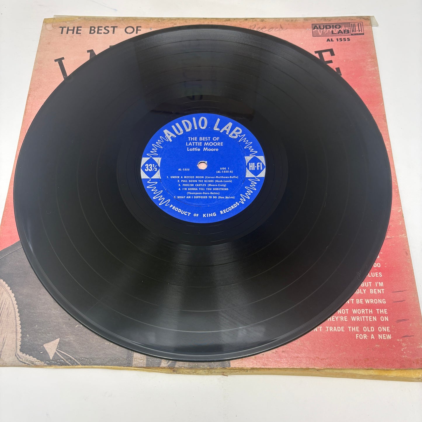 Lattie Moore : The Best Of Lattie Moore (LP)