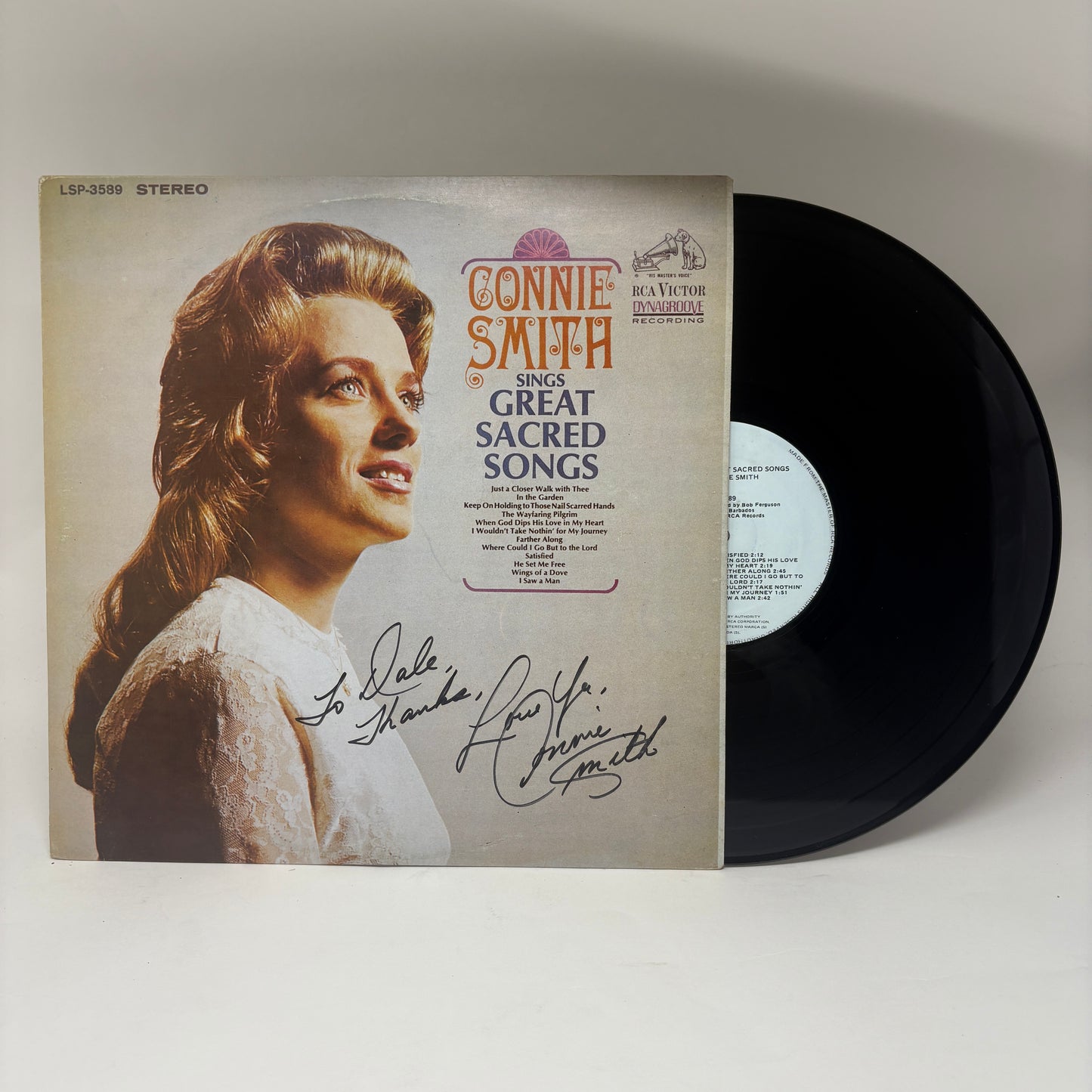 Connie Smith : Sings Great Sacred Songs (LP,Album,Stereo)