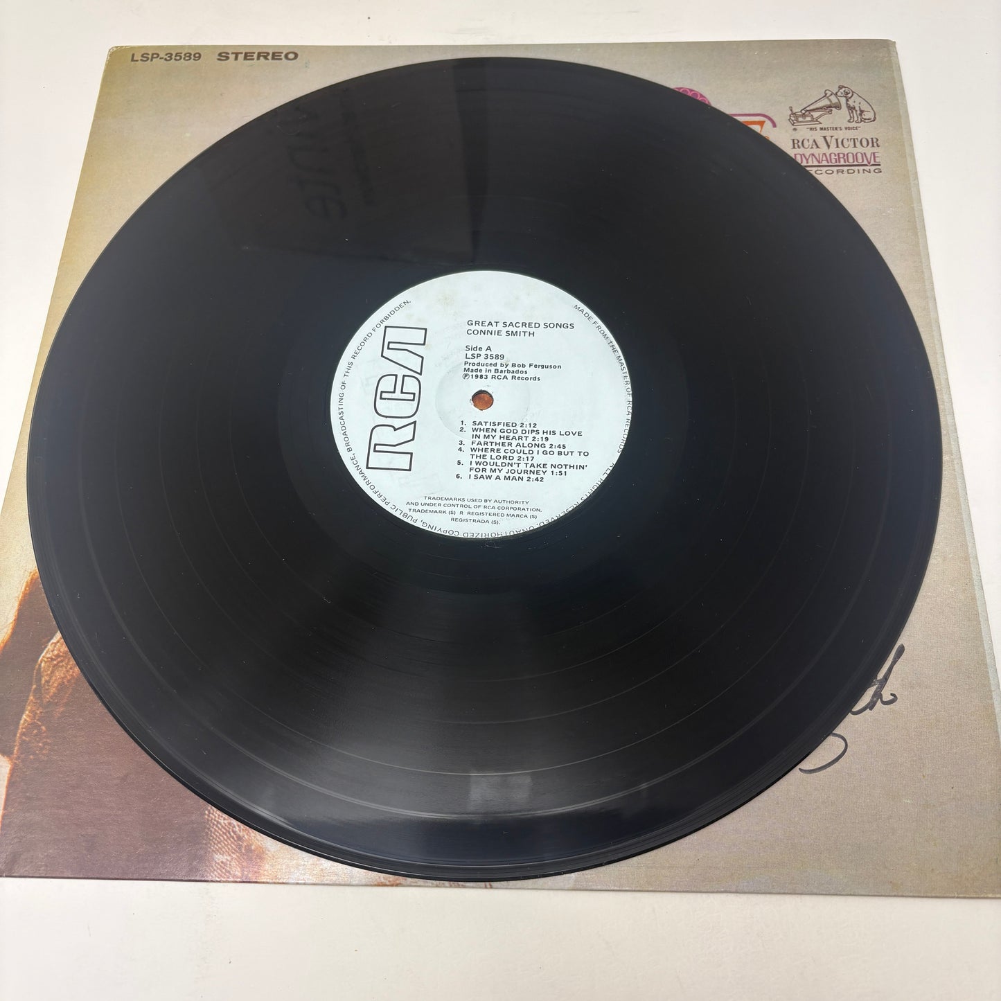 Connie Smith : Sings Great Sacred Songs (LP,Album,Stereo)