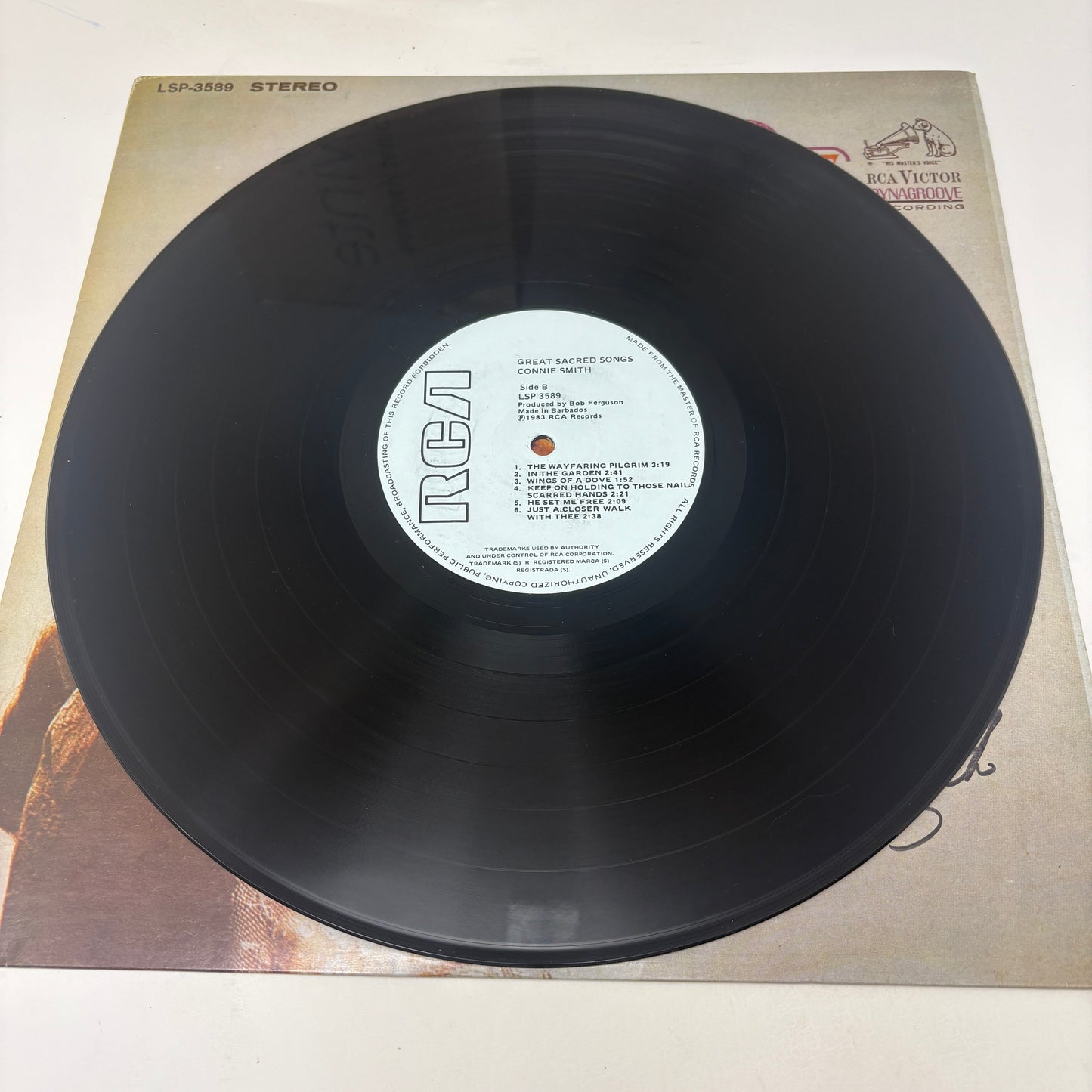 Connie Smith : Sings Great Sacred Songs (LP,Album,Stereo)