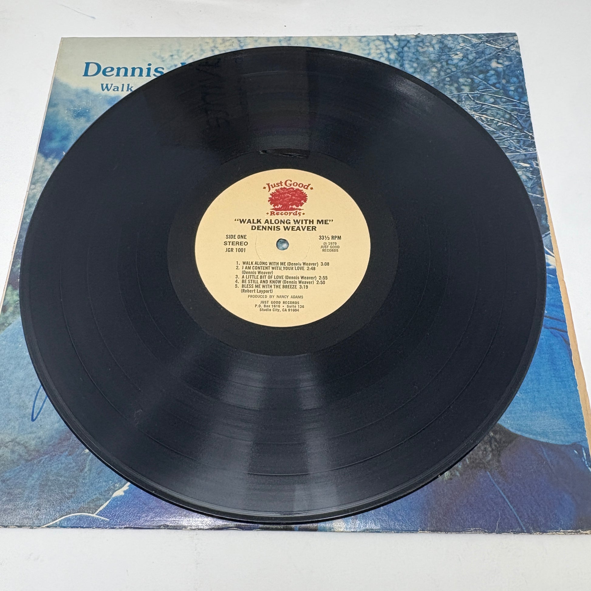 Dennis Weaver : Walk Along With Me (LP)