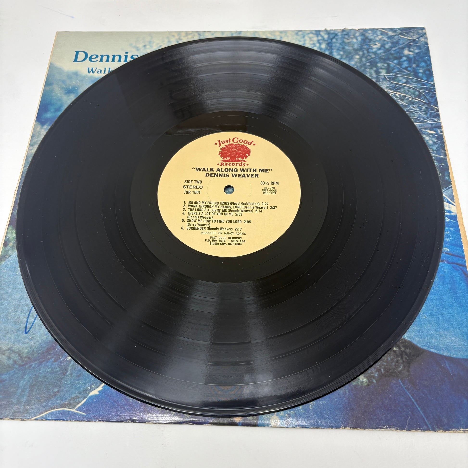 Dennis Weaver : Walk Along With Me (LP)