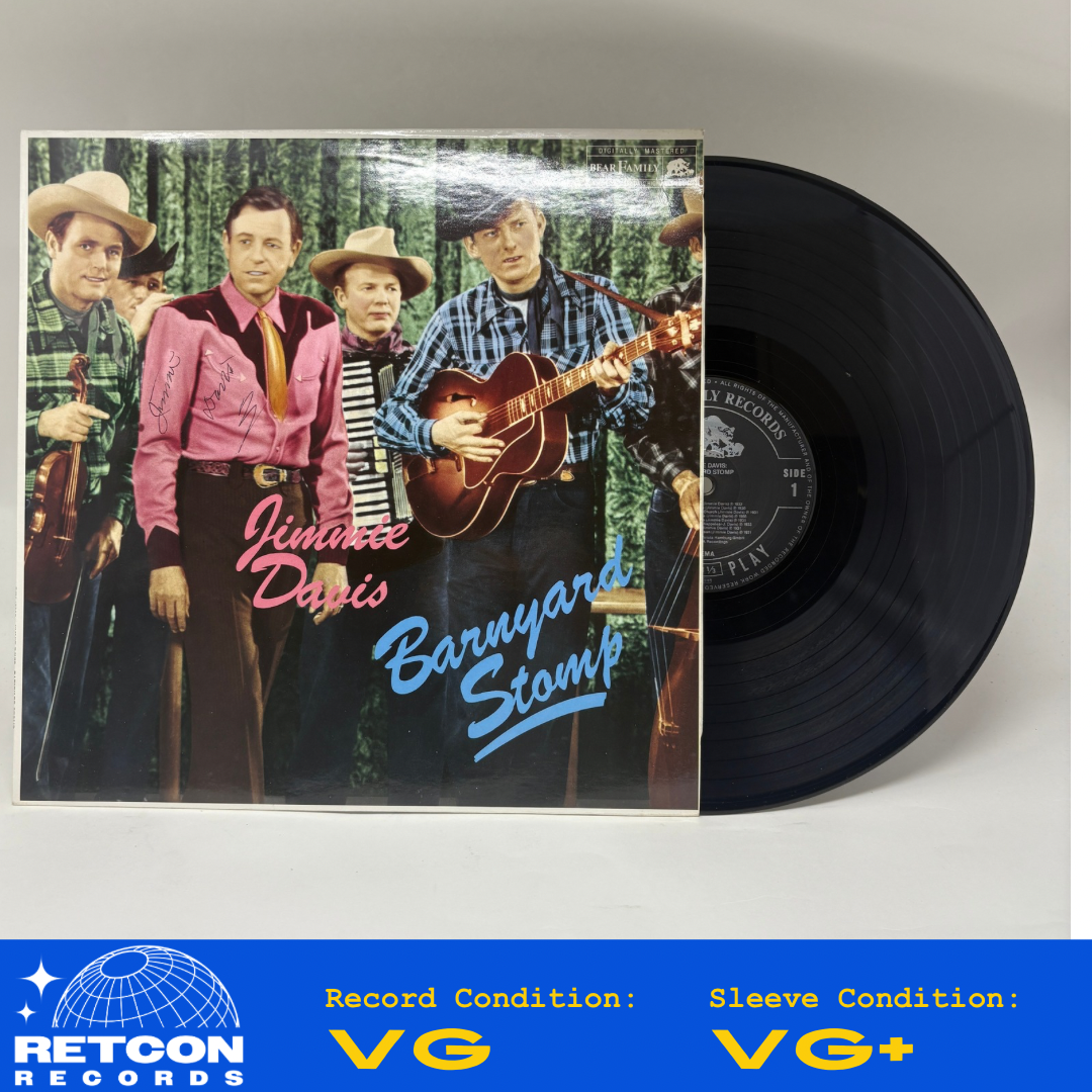 Jimmie Davis : Barnyard Stomp (LP,Compilation)