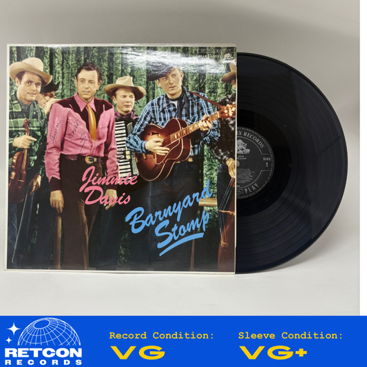 Jimmie Davis : Barnyard Stomp (LP,Compilation)