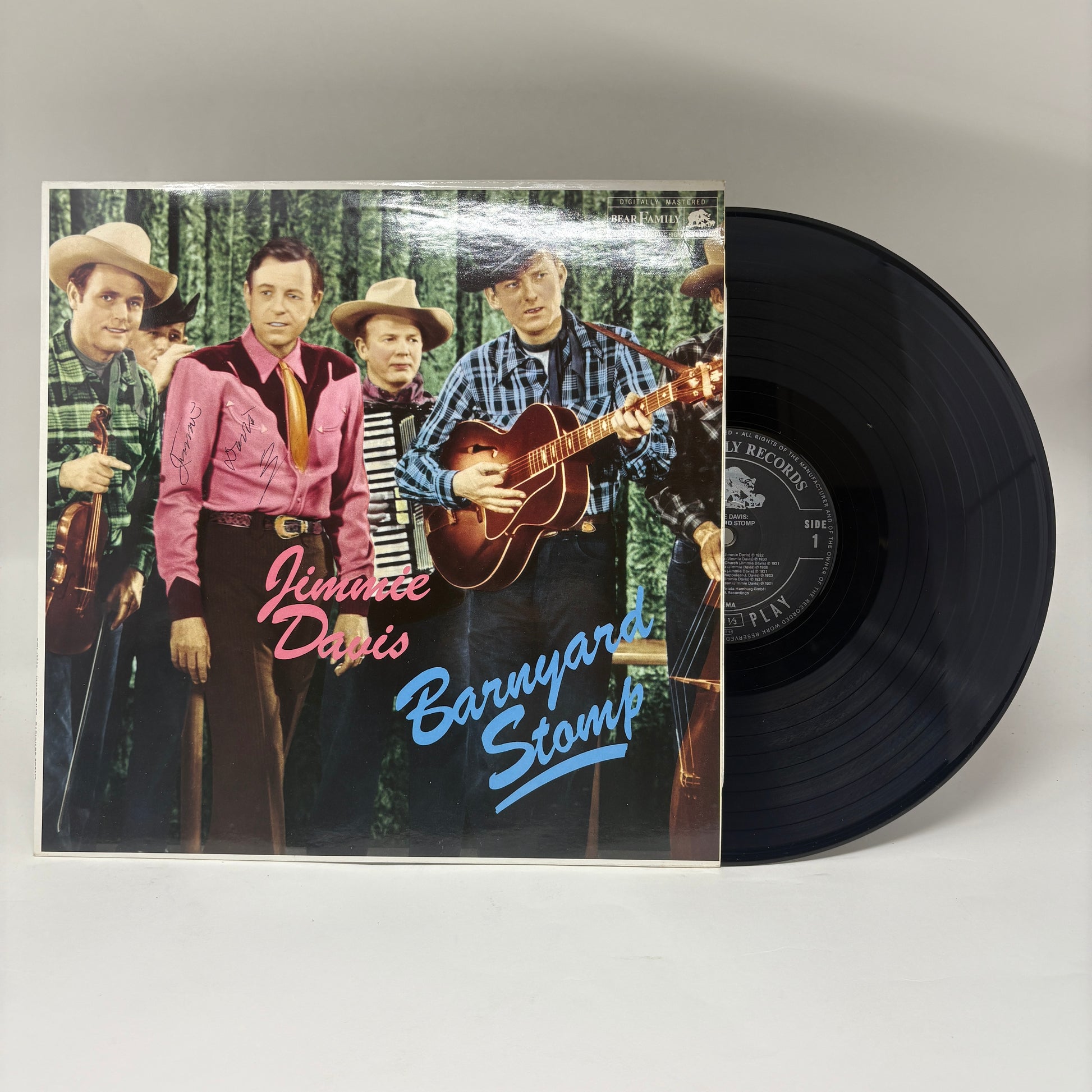 Jimmie Davis : Barnyard Stomp (LP,Compilation)