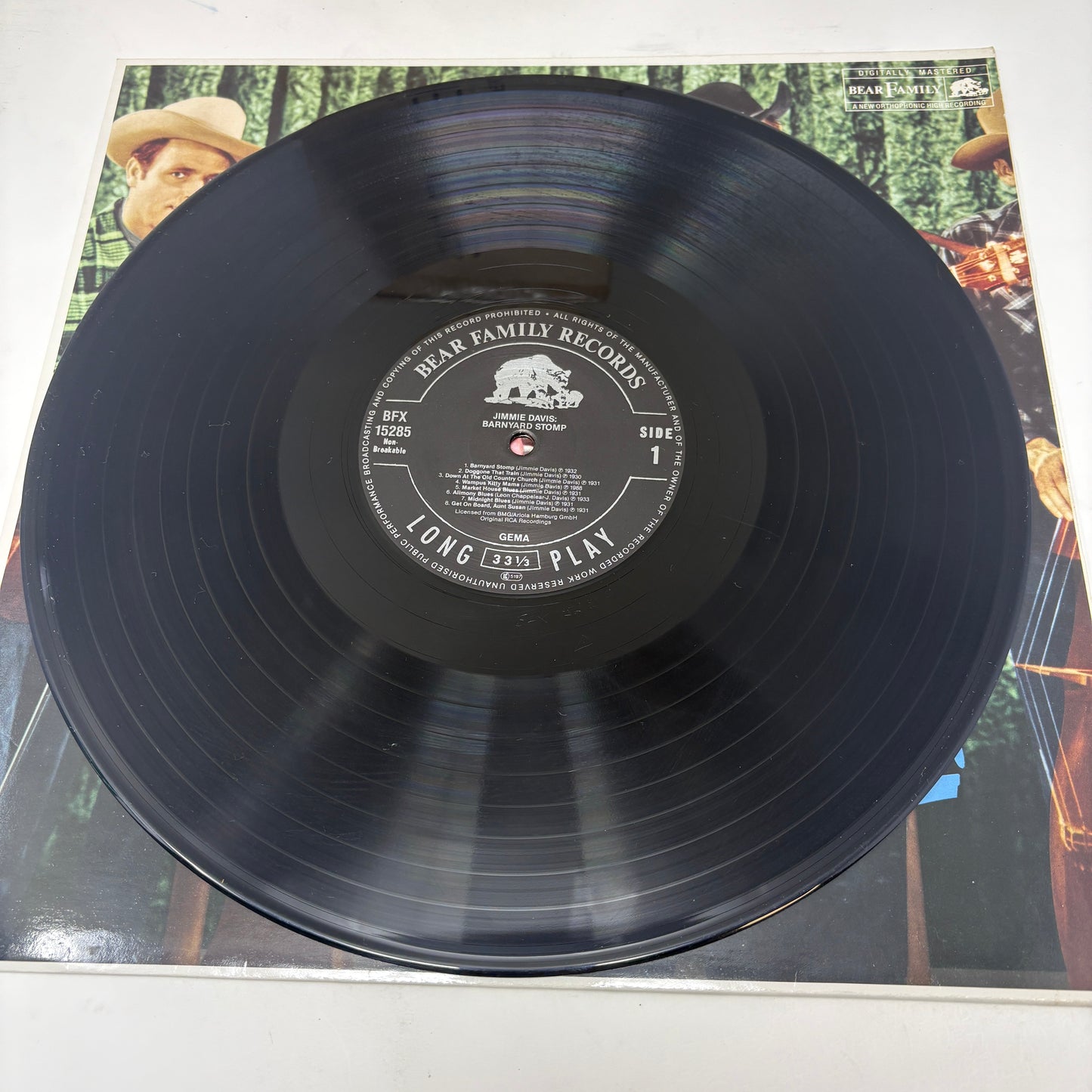 Jimmie Davis : Barnyard Stomp (LP,Compilation)