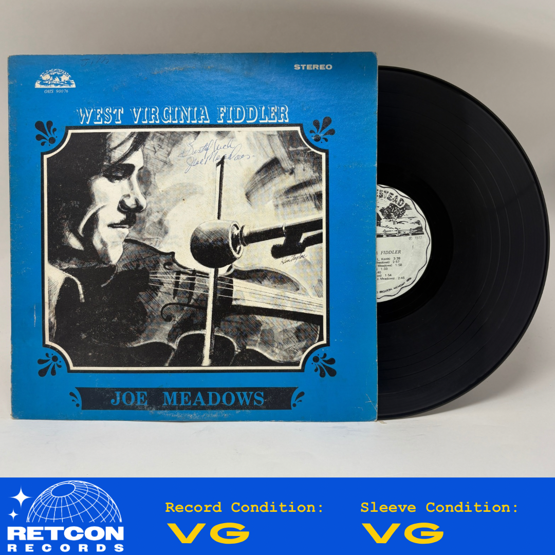 Ralph "Joe" Meadows : West Virginia Fiddler (LP,Album)