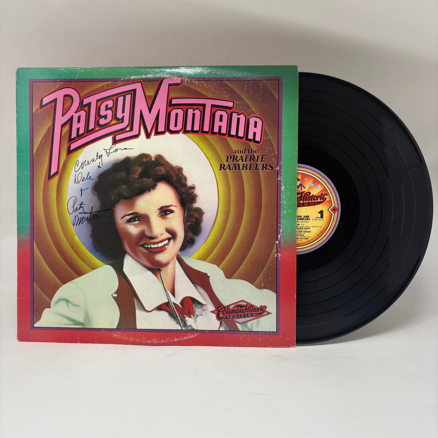 Patsy Montana And The Prairie Ramblers : Patsy Montana And The Prairie Ramblers (LP,Compilation,Mono)