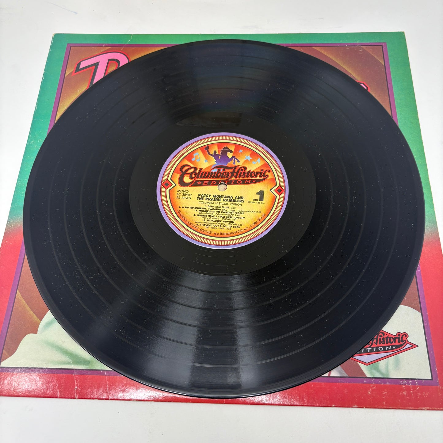 Patsy Montana And The Prairie Ramblers : Patsy Montana And The Prairie Ramblers (LP,Compilation,Mono)