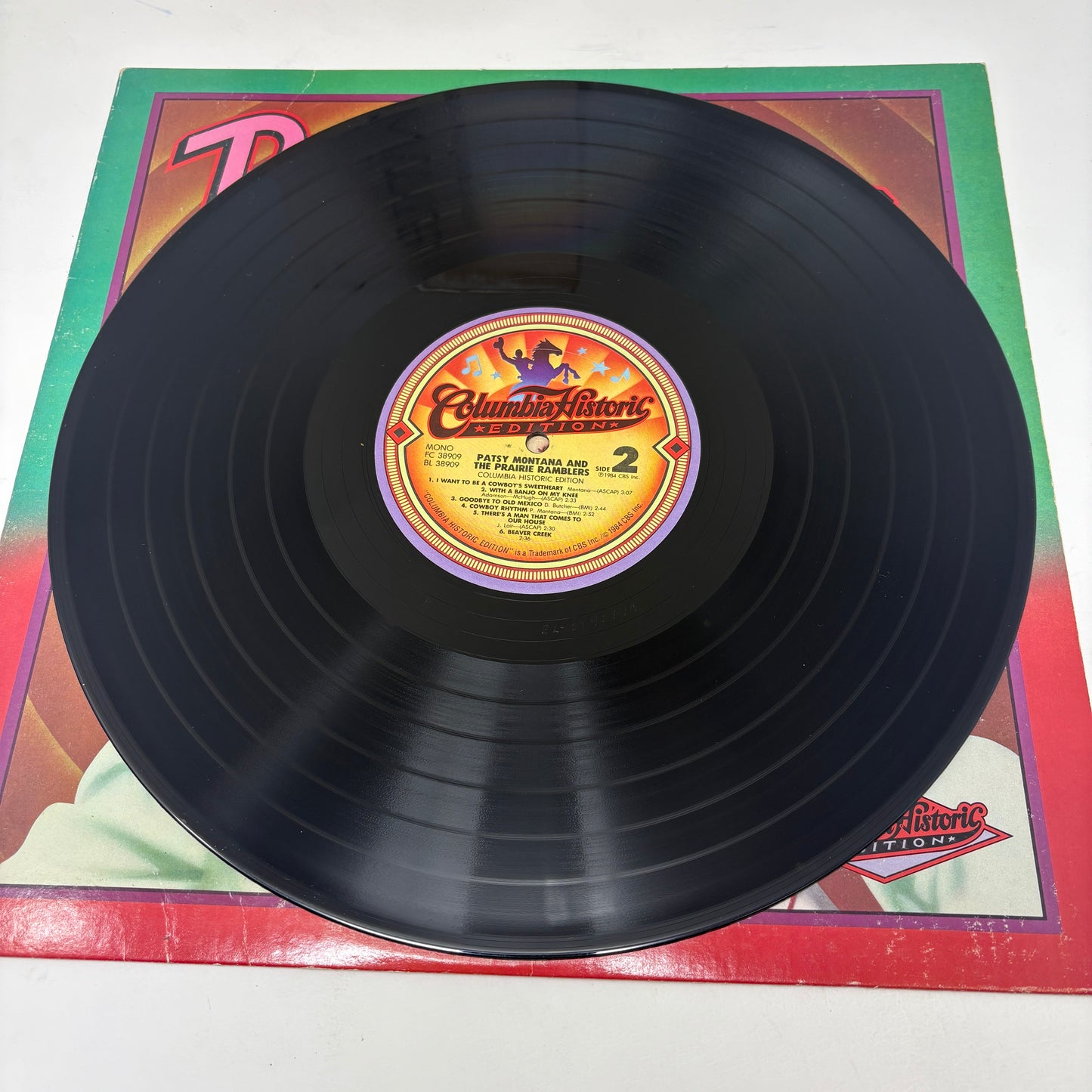 Patsy Montana And The Prairie Ramblers : Patsy Montana And The Prairie Ramblers (LP,Compilation,Mono)