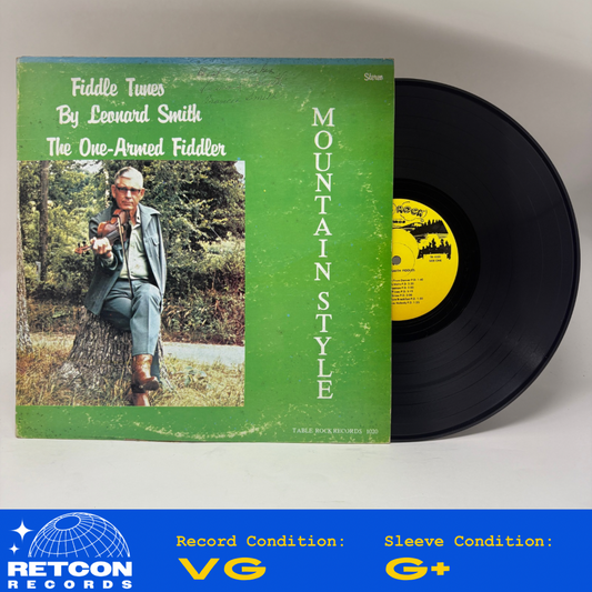 Leonard Smith (5) : Fiddle Tunes By Leonard Smith The One-Armed Fiddler (LP)