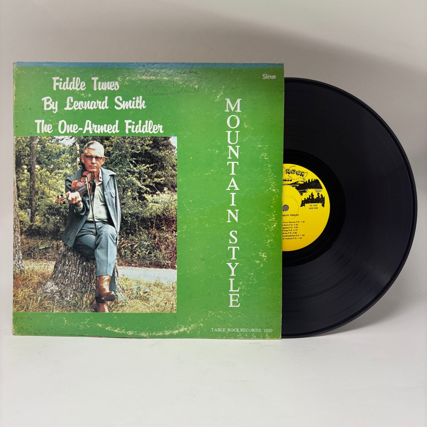 Leonard Smith (5) : Fiddle Tunes By Leonard Smith The One-Armed Fiddler (LP)