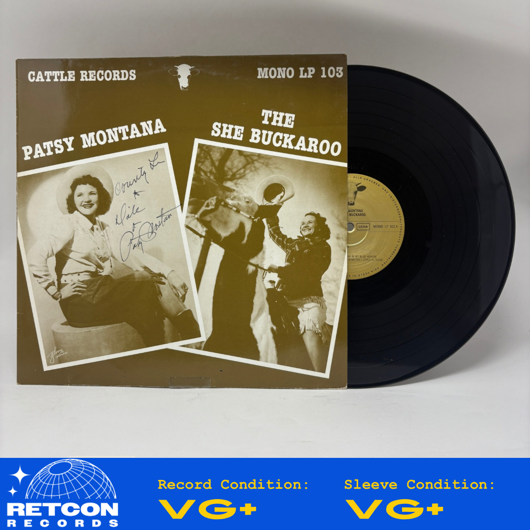 Patsy Montana : The She Buckaroo (LP,Album,Mono)