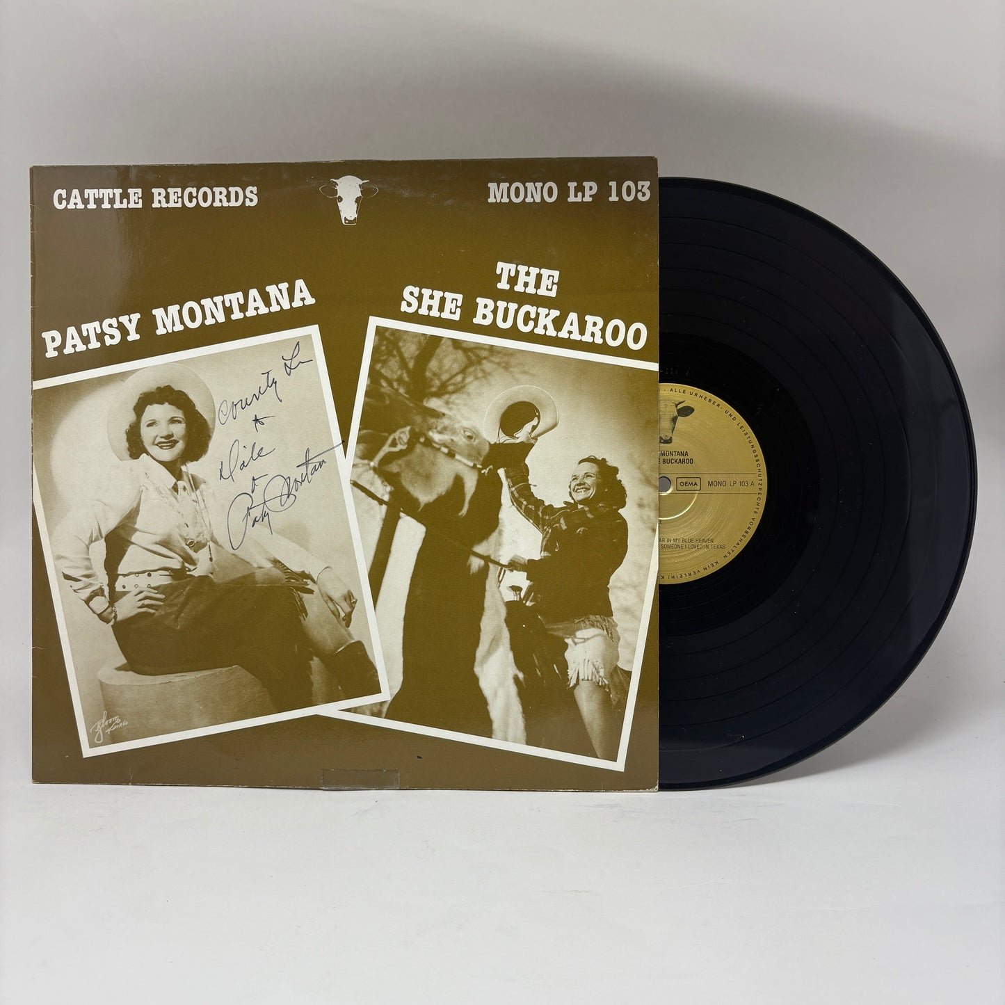 Patsy Montana : The She Buckaroo (LP,Album,Mono)