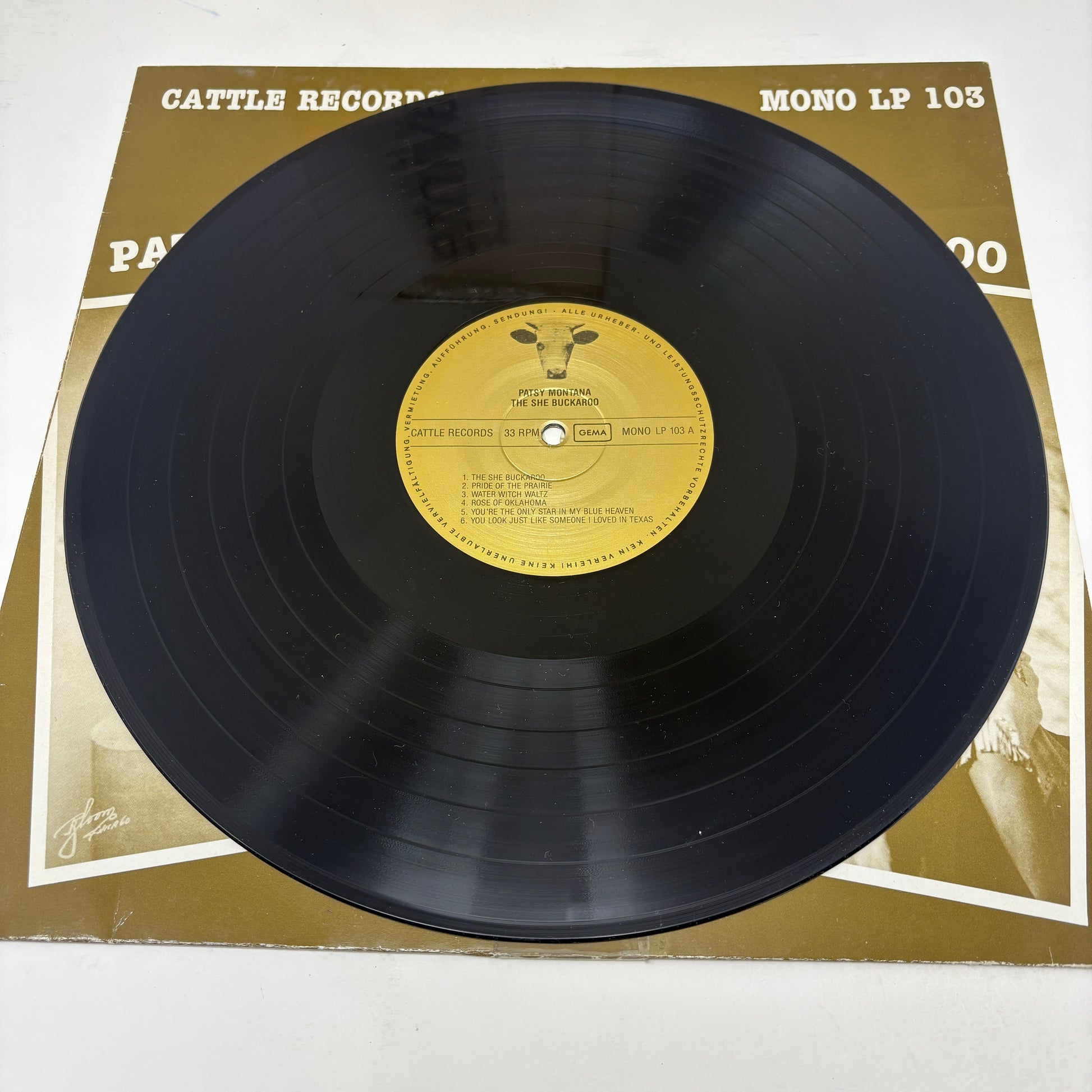 Patsy Montana : The She Buckaroo (LP,Album,Mono)