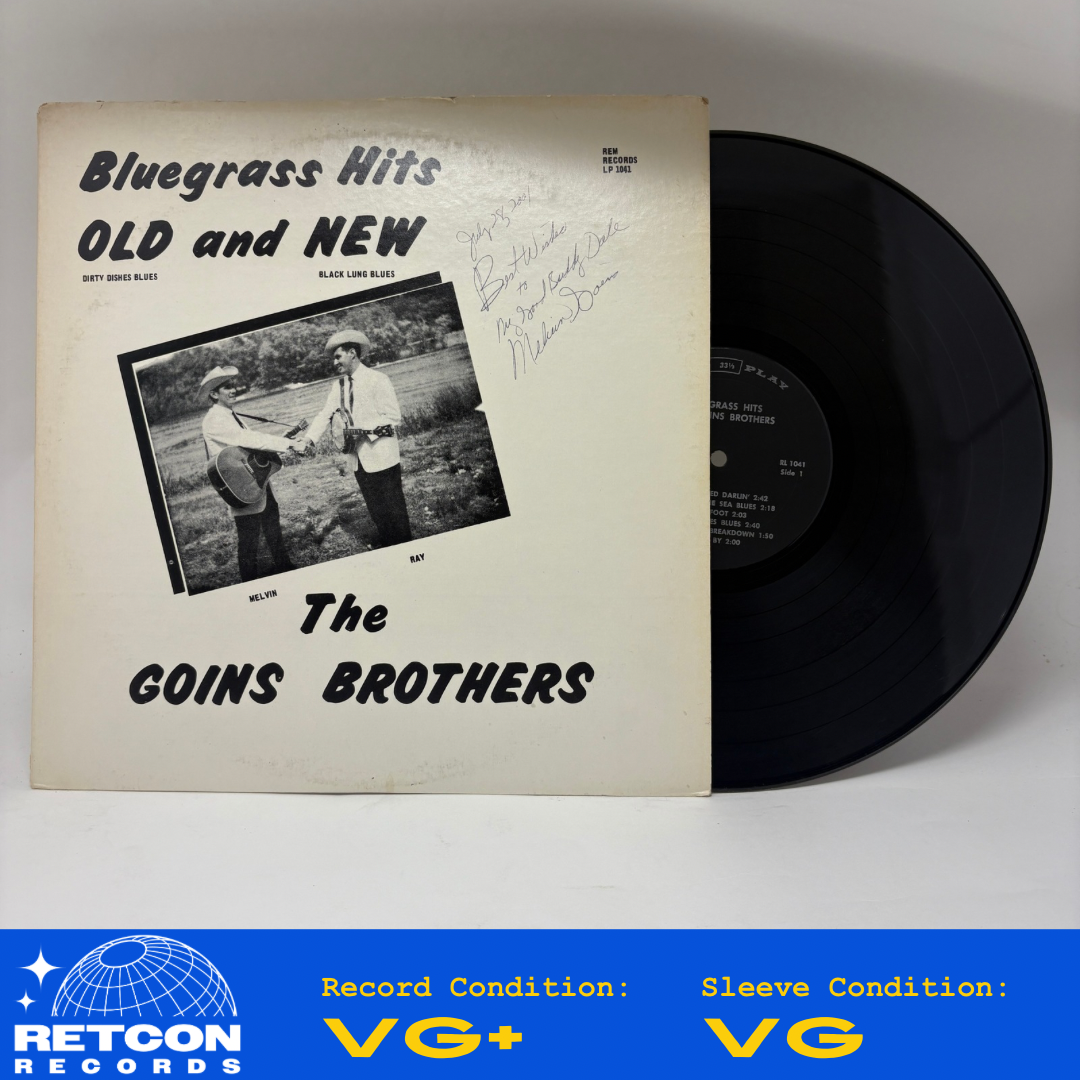 The Goins Brothers : Bluegrass Hits Old and New (LP,Album)