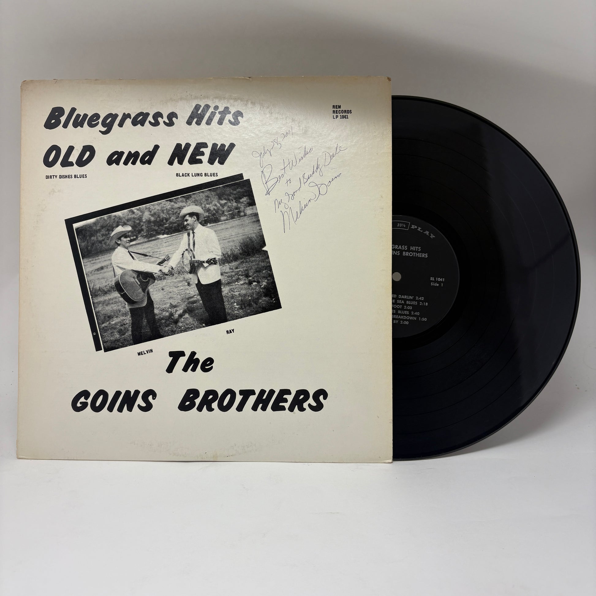 The Goins Brothers : Bluegrass Hits Old and New (LP,Album)