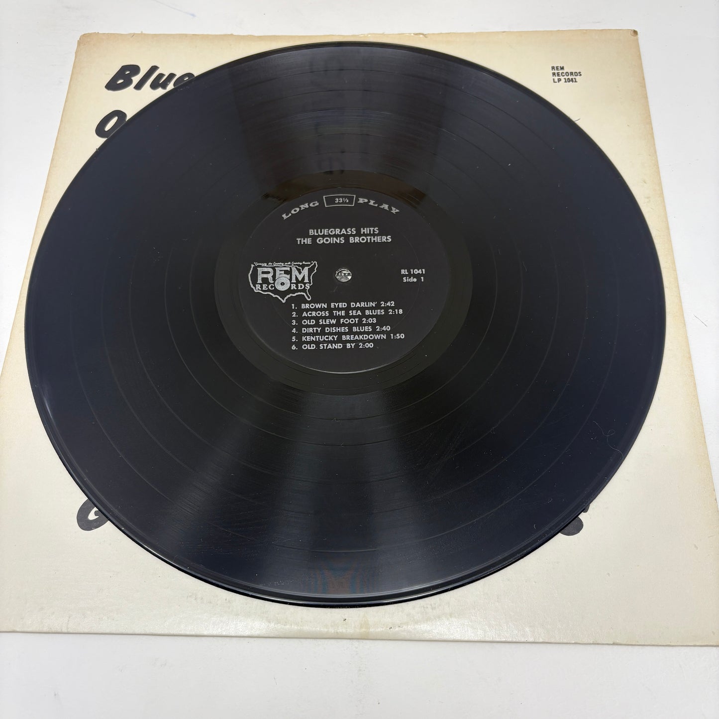 The Goins Brothers : Bluegrass Hits Old and New (LP,Album)